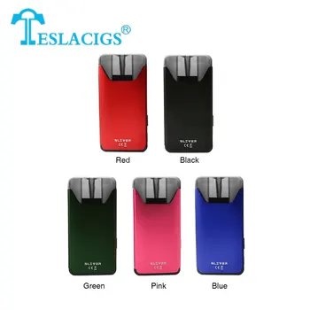 

Tesla Sliver Starter Kit with 2ml Refillable Cartridge & A Built-in 350mAh Battery & Portable Design E-cig Vape Kit vs Drag Nano