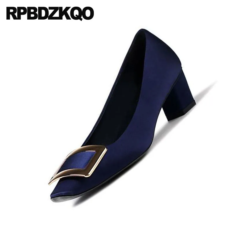 blue formal shoes for ladies