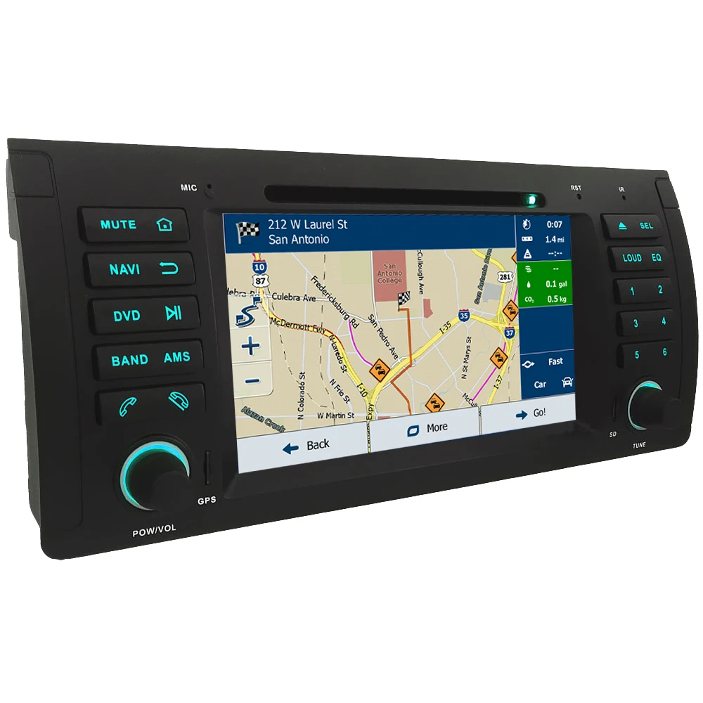 Cheap 7" Octa Core 4G WIFI Android 8.1 4GB RAM 64GB ROM RDS FM Car DVD Player Stereo Radio Head Unit GPS Glonass For BMW E53 E39 M5 X5 3