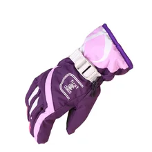 Разноцветные уличные лыжные перчатки для мужчин и женщин лыжные принадлежности термо Handschoenen снег сноуборд теплые перчатки теплая перчатка