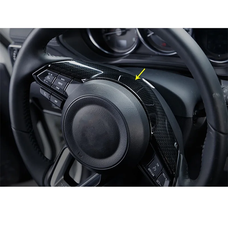 Для Mazda CX 3 CX3 2017 2018 2019 ABS хромированный матовый интерьерный чехол для панели