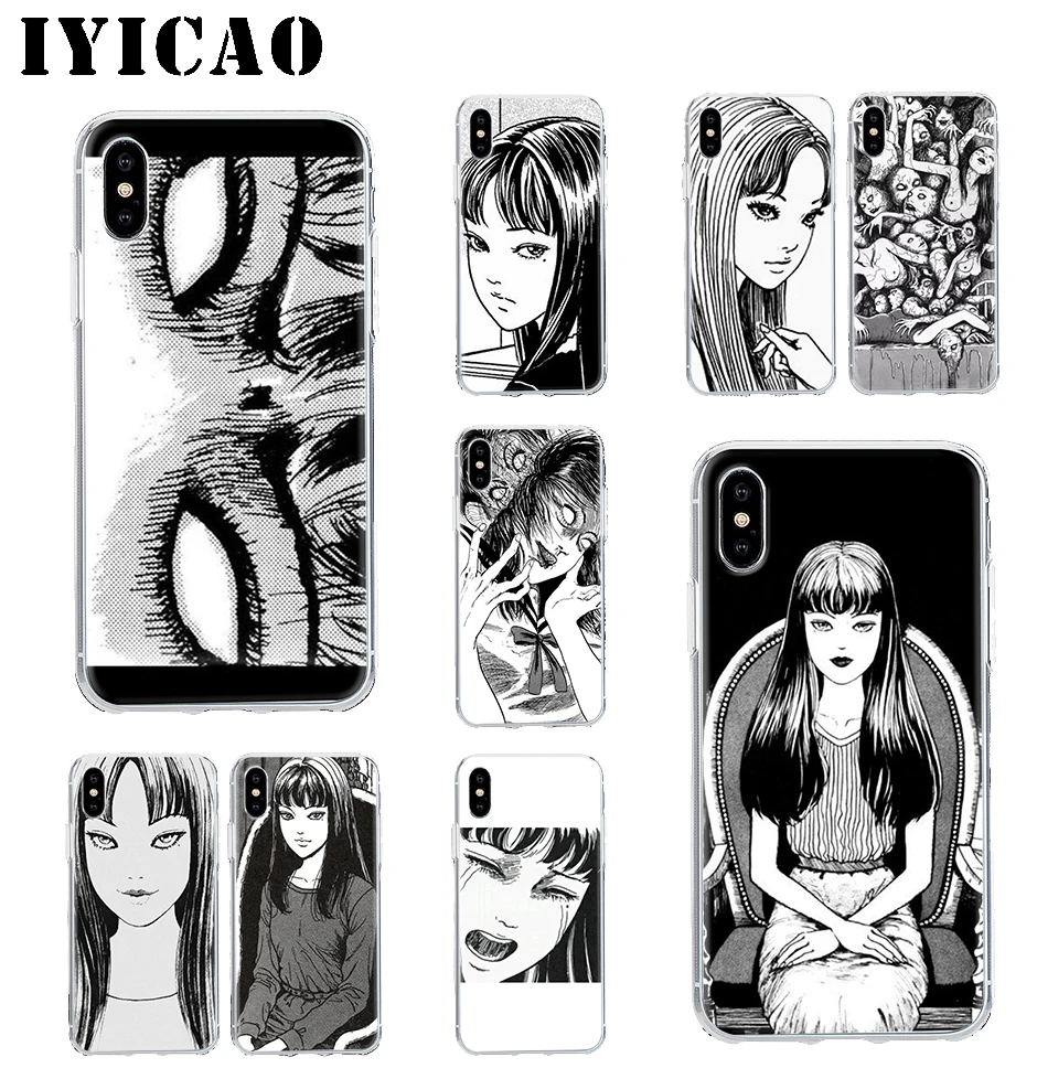 IYICAO японский комический Жесткий Чехол для iPhone 4 4S 5 5S Se 6 7 7plus 8 8Plus X XS MAX XR 6s Plus 11 pro