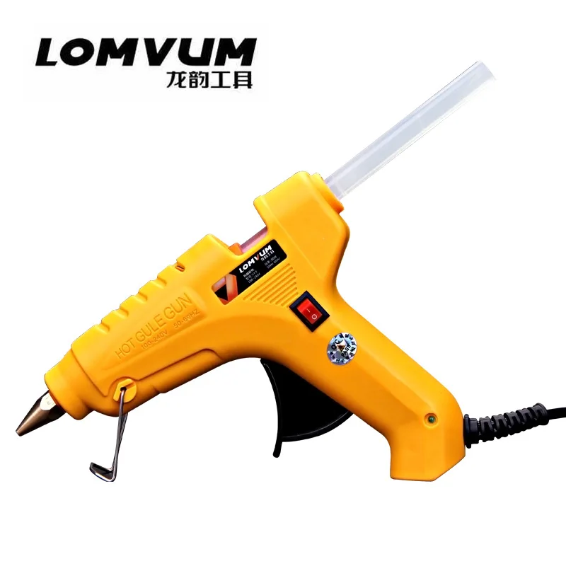 

80W High Temperature Heater Melt Hot Glue Gun Graft Repair Tool Heat Gun pistolas silicona caliente pistolet colle Glue stick