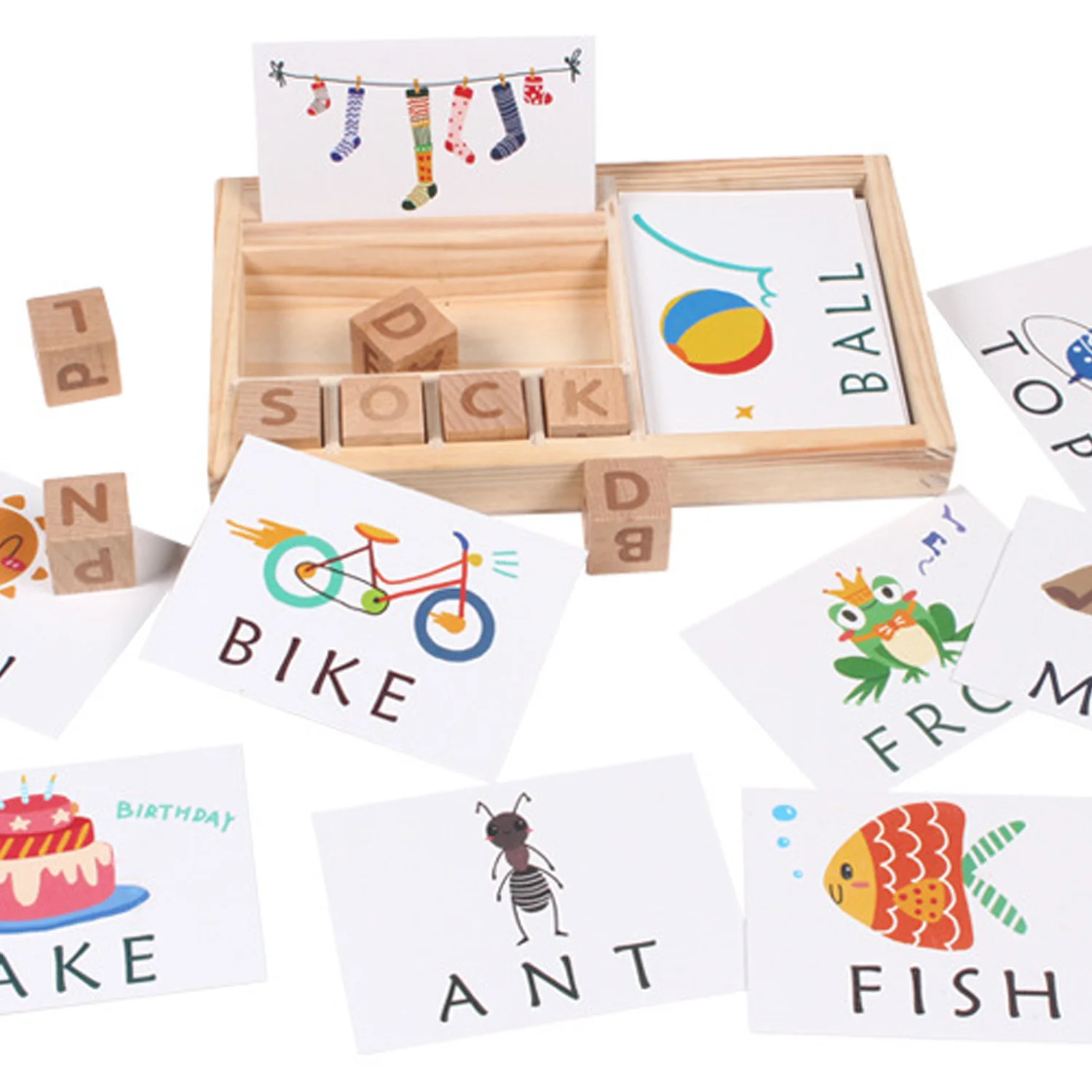Case&Cover Tarjetas de Regalo de los Juguetes Montessori Puzzle cognitiva Madera Fracción Circular Junta de Matemáticas División de la enseñanza Educación Juguete de los niños