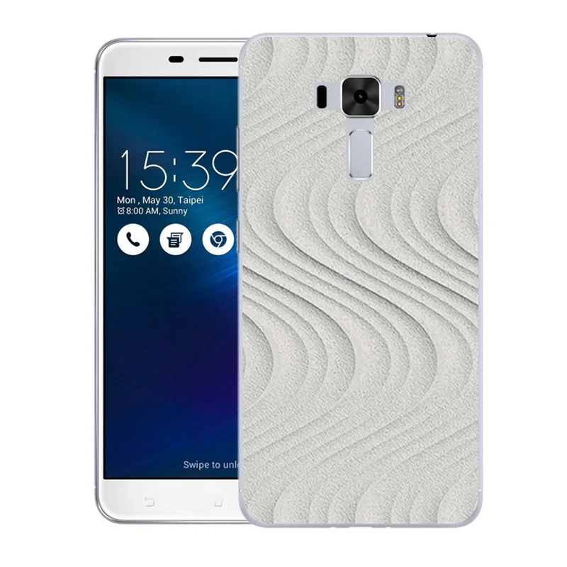 Мягкий защитный чехол для Asus Zenfone 3 Laser ZC551KL квадратная Силиконовая задняя крышка с