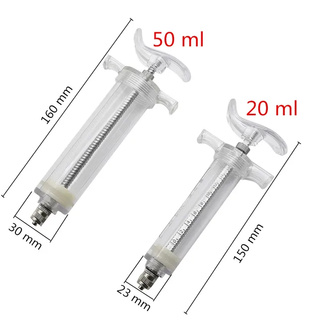 10ml/20ml/50ml Pigeon Parrots Baby Bird Liquid Food Feeder Little Bird Oral Gavage Needle With 20Pcs Curved Gavage Tubes - Image 2