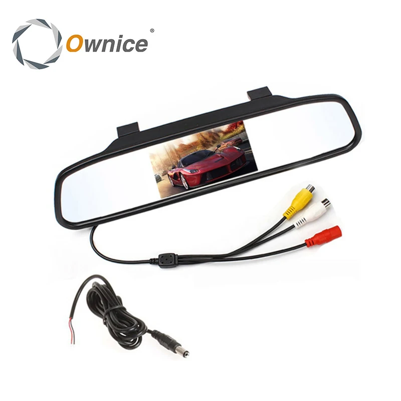 Owince Car Rearview Mirror Monitor for Backup Reverse font b Camera b font TFT LCD Color