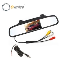 Owince TFT LCD de Coches Espejo Retrovisor para Cámara de Marcha Atrás de Copia de seguridad de Color Cámara de Visión Trasera de Ayuda Al Aparcamiento Car Styling