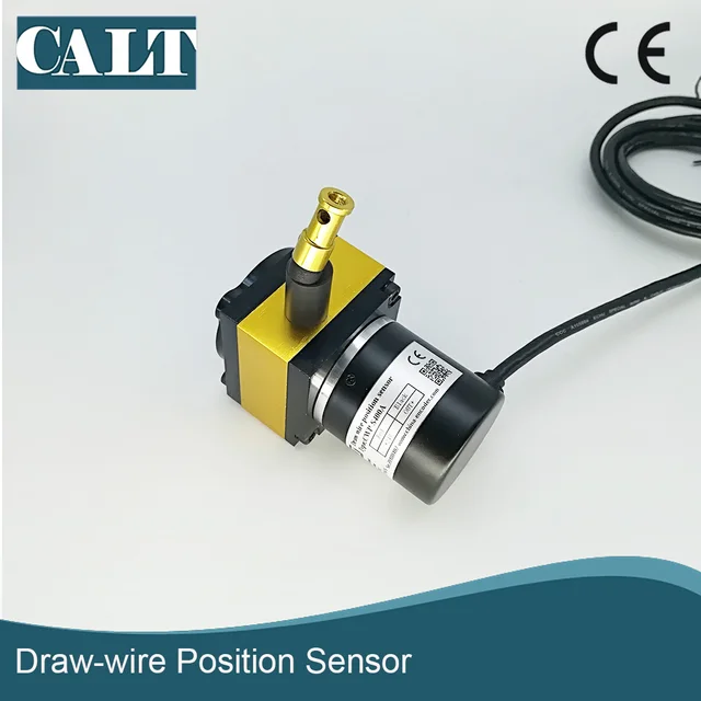 400mm Stroke Range linear position string pots displacement sensor wire