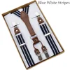 4 Clip Men's Suspenders Men Braces Supports tirantes For Women Elastic Adjustable Pants Straps Clothing ► Photo 3/6