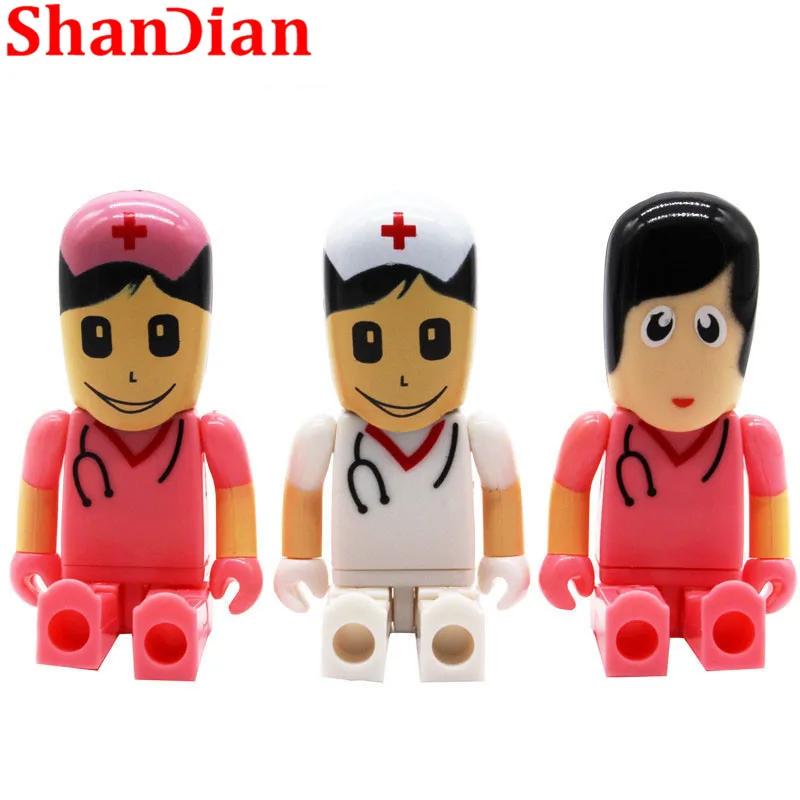 SHANDIAN doctor nurse usb флэш накопитель медицинский Флешка 4 ГБ 8 16 32 64 Гб карта памяти U disk