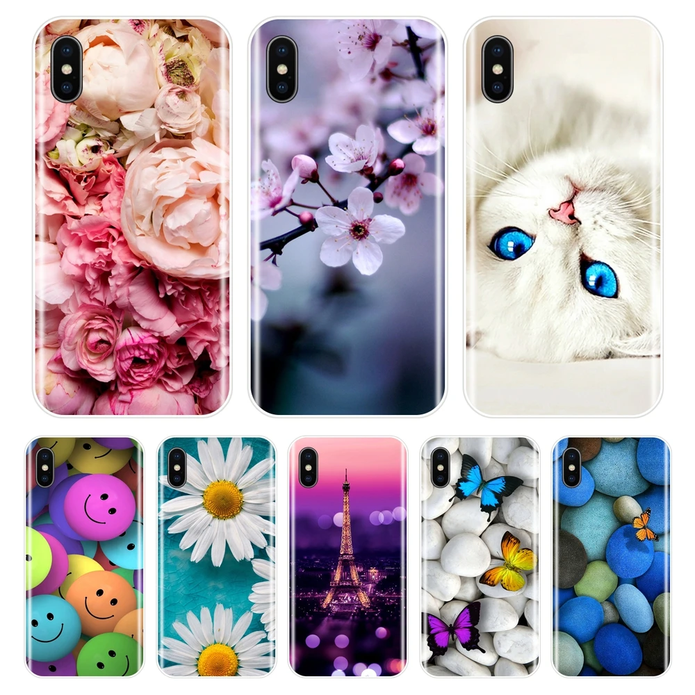 

Phone Case For Huawei Honor 6A 6X 6C Pro Soft Silicone TPU Cute Cat Painted Back Cover For Huawei Honor 5C 5X 4C 4X Case
