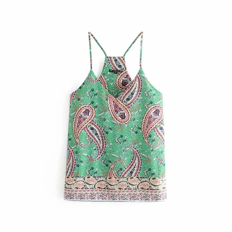 

Hot sale Cotton Feminina Aazz35-9309 European And American Suspended Band Printed Jacket