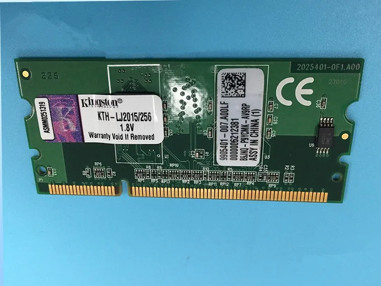 

GiMerLotPy new Memory RAM for LaserJet P2015 P2055 P3005 CP1510 CP2025 CM2320 Printer 256MB CB423A Memory RAM printer part