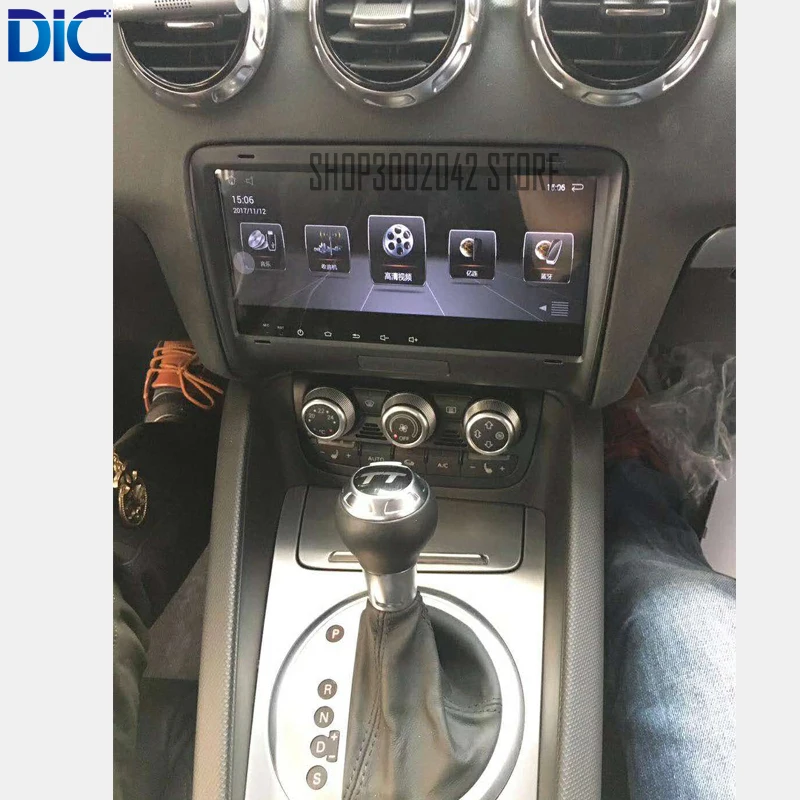 Discount DLC Car player android navigation GPS keep original system bluetooth steering wheel control for Audi TT 2008-2013 1
