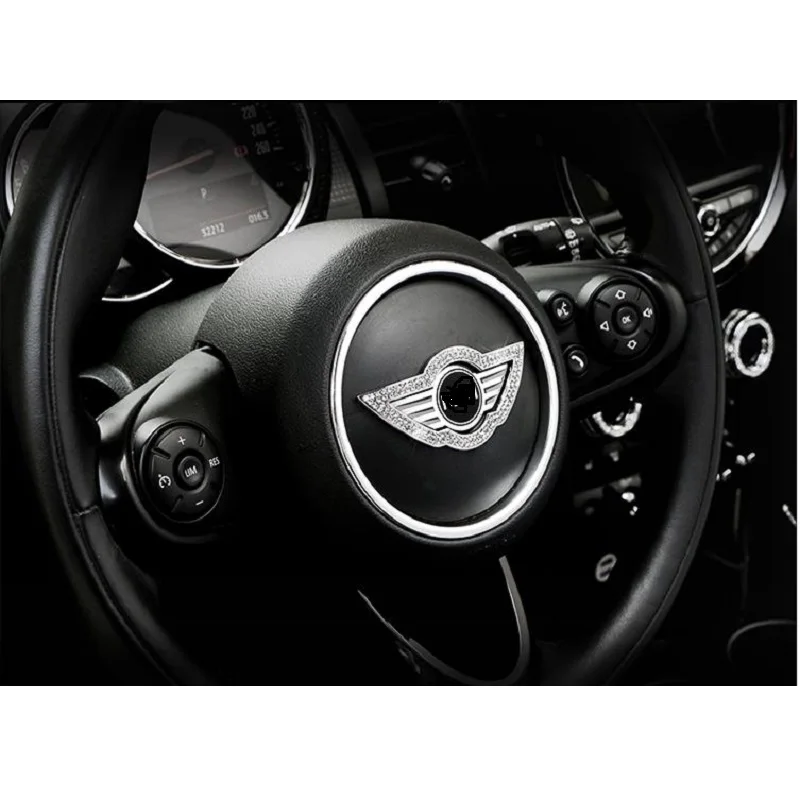 ل ميني كوبر F56 F55 المقود الماس ملصق صغير jcw paceman مواطنه كلوبمان 5 الباب السيارات ملصقا لصائق السيارات التصميم ل ميني كوبر F56 F55 المقود الماس ملصق صغير jcw paceman مواطنه كلوبمان 5 الباب السيارات ملصقا لصائق السيارات التصميم