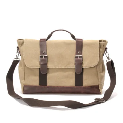 

Men's Bag Washed Canvas Bags Men Messenger Bag Canvas Crossbody Man Shoulder Bags Male Sacoche Homme M011