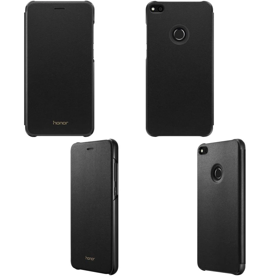 2017 Новый оригинальный официальный Huawei Honor 8 Lite/Youth кожаный флип чехол Премиум PU