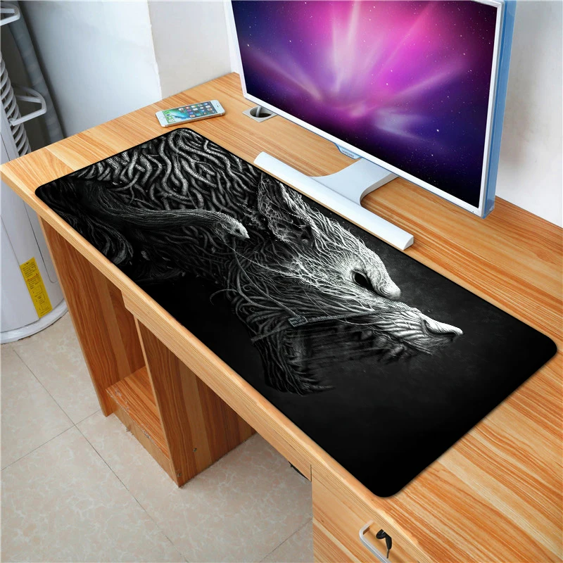 Игровой коврик для мыши QQQRGB 70x30 см высокоскоростной новый уникальный Настольный