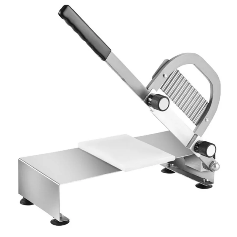  Manual Potato Chip Cutting Machine Stainless Steel Wave French Fries Cutter Wave Pattern Blade Pota