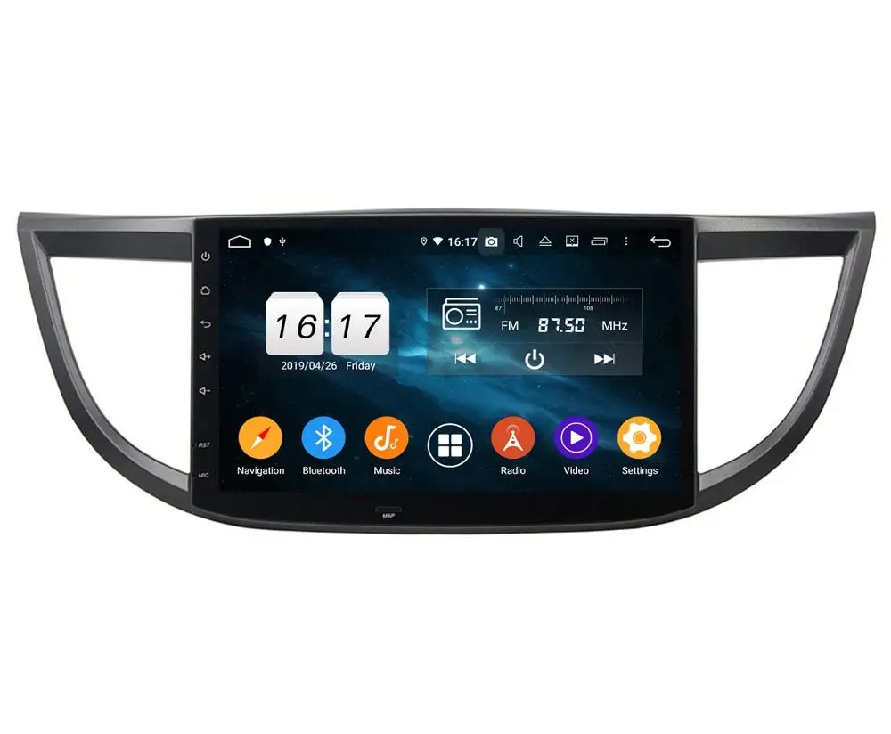4 Гб + 32 10,1 "Android 8,0 DVD плеер автомобиля головное устройство для Honda CRV CR-V 2012 2013 2014 2015 радио gps WIFI Bluetooth USB DVR