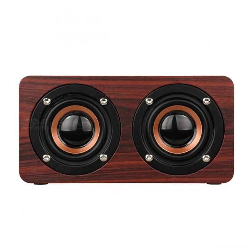 Yeindboo деревянный Беспроводной Bluetooth Динамик Портативные Hi Fi плееры шок бас