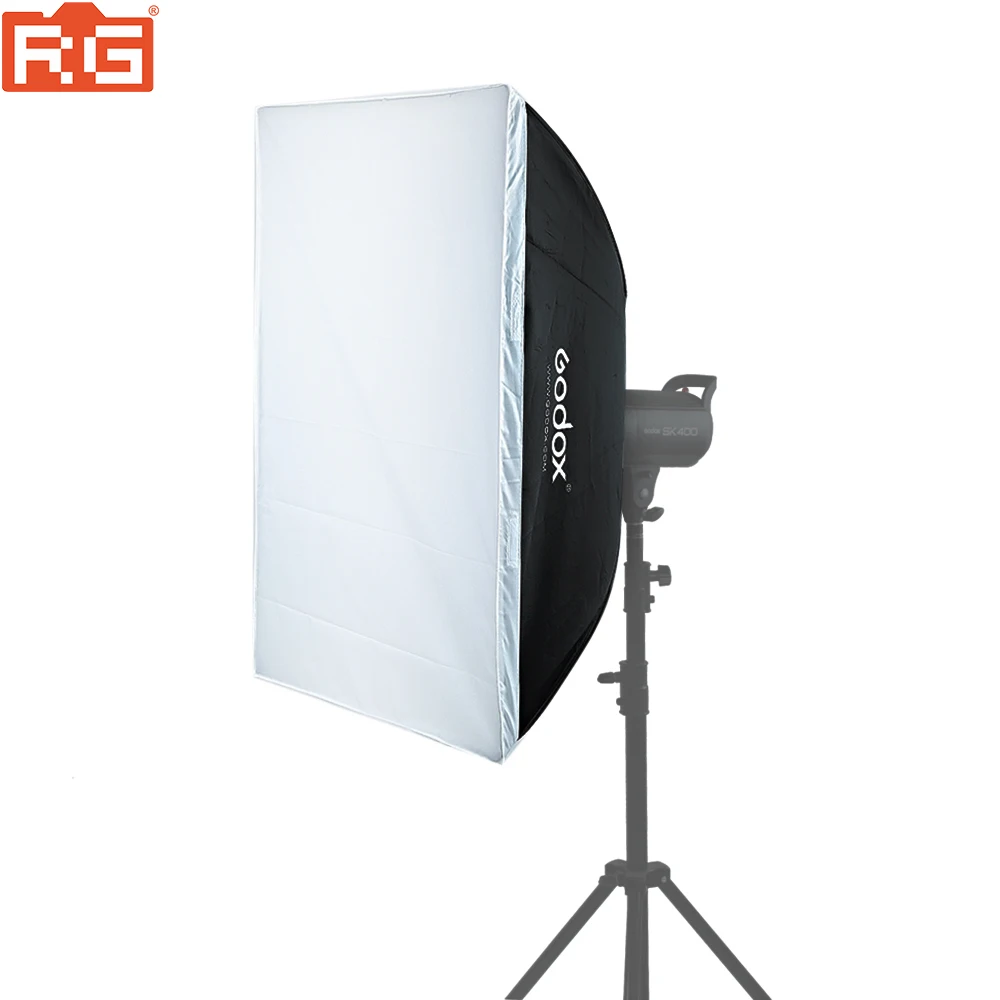 

Godox softbox 60*60/60*90/90*90/70*100/80*120 Portable Rectangular soft box with Bowens Mount Optional Honeycomb Grid Softbox