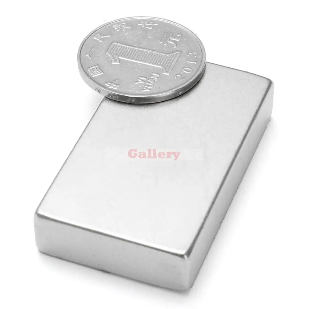 

Magnets Neodymium Disc 3 Pcs Lot Strong Rare Earth Block 40mm X 30mm 10mm N35