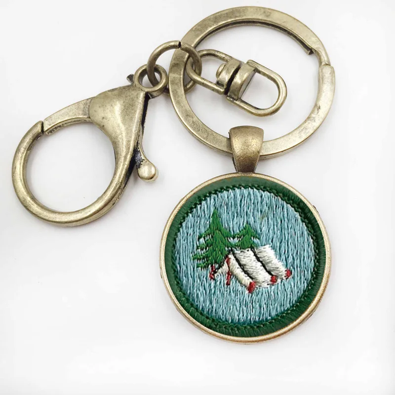 11bronze keychain
