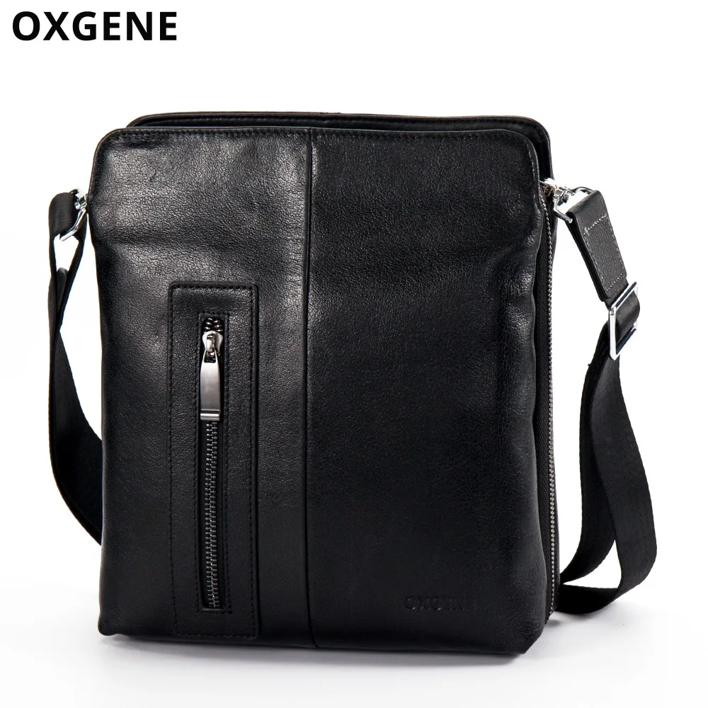 Genuine Leather Bags Men Shoulder Bag High Quality Male Handbag