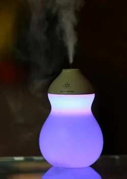 

Gourd humidifier factory direct mini creative USB charging portable atomizer colorful night light humidifier