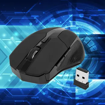 

New Design USB Wireless mouse Adjustable Receiver Optical Computer Mouse 2.4GHz Ergonomic Mice For Laptop PC Mouse