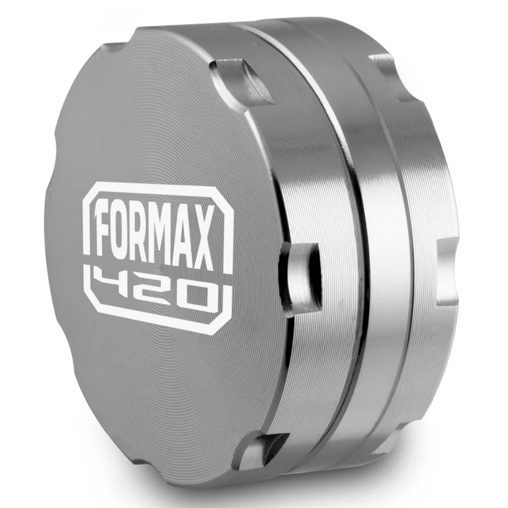Formax420 Новинка 55 мм 2 части CNC алюминиевая травяная мельница 5 цветов в наличии|herb