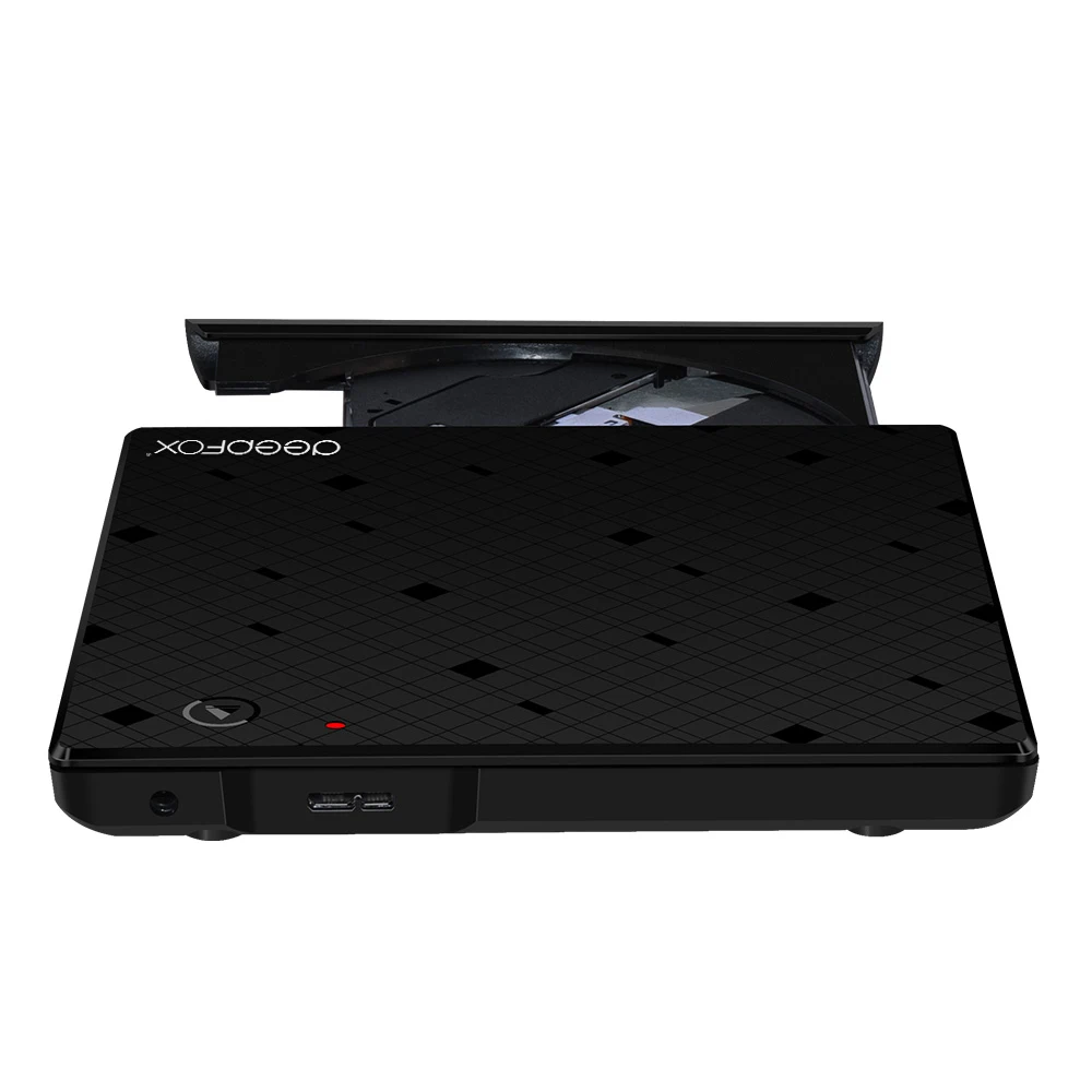 Deepfox USB 3.1 Type C CD/DVD RW Burner Optical Drive CD/DVD ROM Player For Macbook Matebook With Inductive Touch Switch
