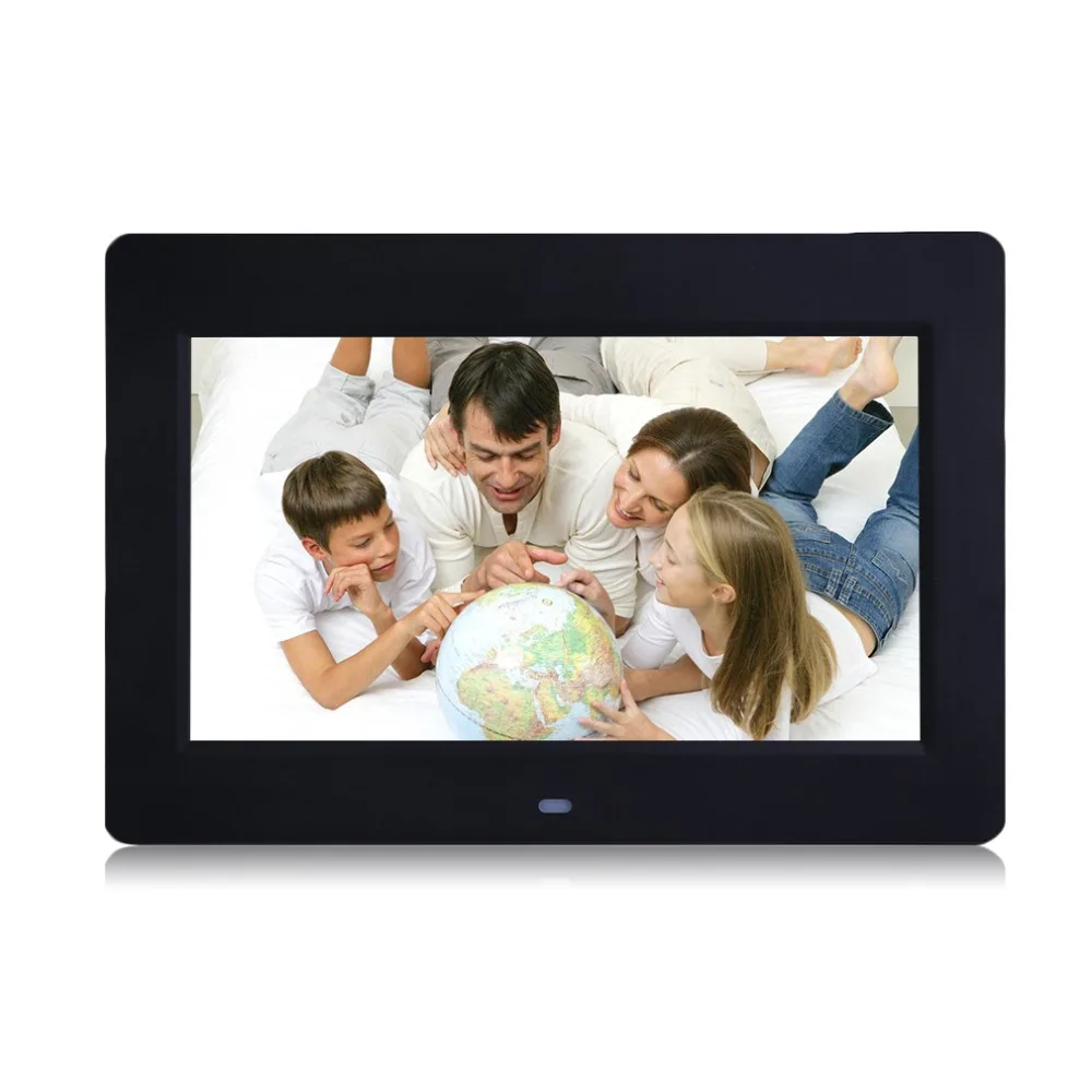 

10 Inch HD Wide LCD Screen Digital Photo Frame Picture Album 1024*600 High Resolution MP3 MP4 Movie Player Black