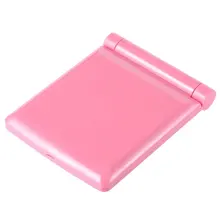 4 Colors LED Makeup Cosmetic Folding Portable Mirror For Women Compact Hand Pocket Mirror With 8 LED Lights Lamps