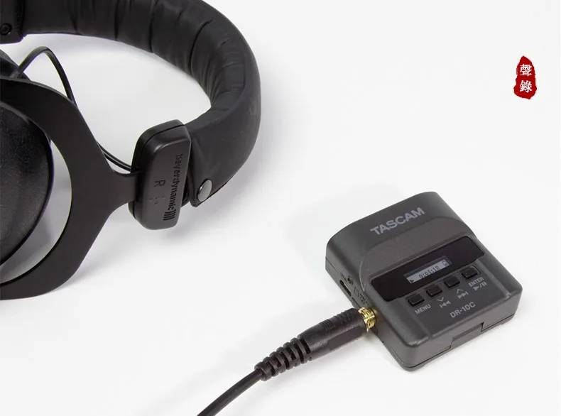 Tascam DR-10C мини беспроводной аудио резервного копирования системы рекордеры с петличный микрофон