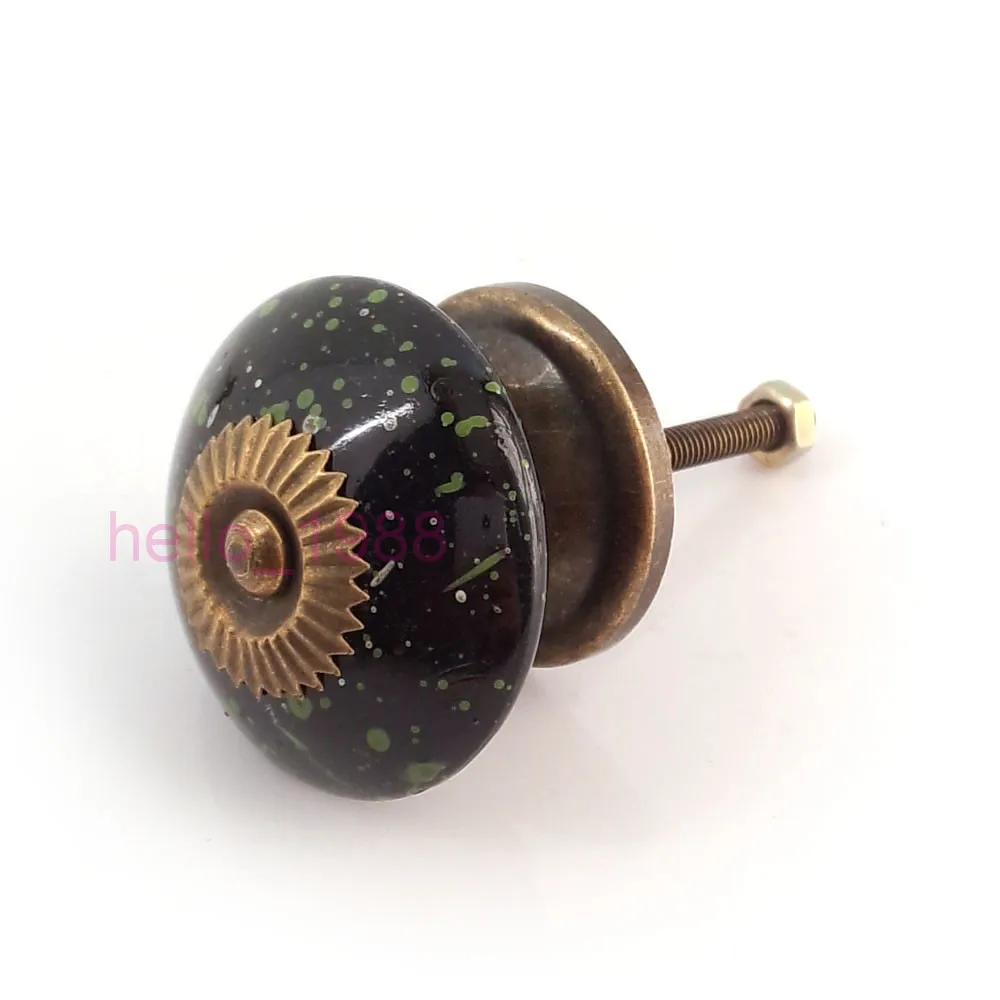 Saucer Acrylic Cute Knob Kitchen Cupboard Closet Drawer Pull