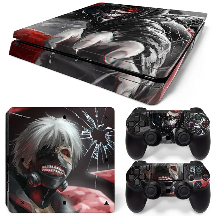 

New Arrival Hot-sell New Style Design Skin Sticker for PS4 Slim Console