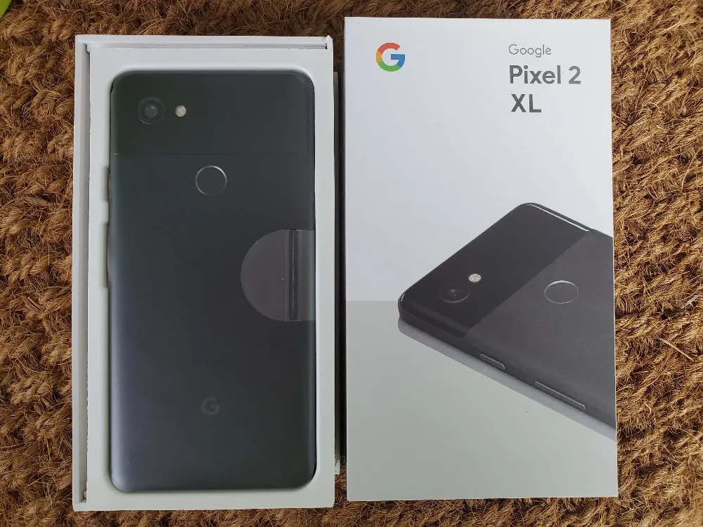 Разблокированный смартфон Google Pixel 2 XL, четыре ядра, 4 Гб ОЗУ, 64 ГБ/128 Гб ПЗУ, 1440x2880, 4G LTE, 6,0 дюйма, мобильный телефон