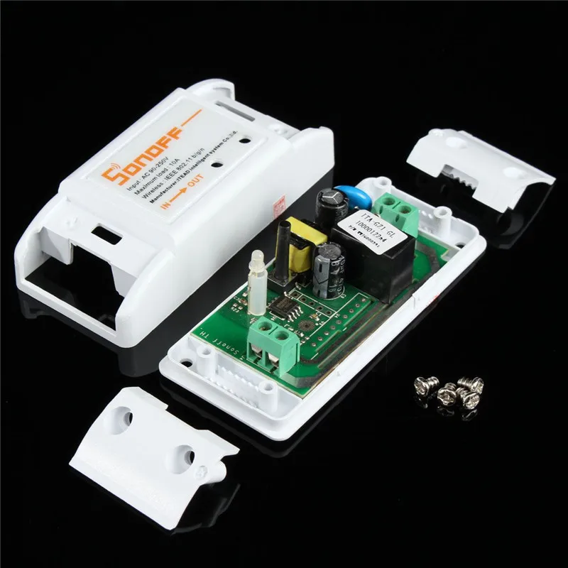 

5 Sonoff 220v Wireless Control Wifi Switch Smart Home Automation Intelligent Wireless Center for Light 10A/2200W SIM