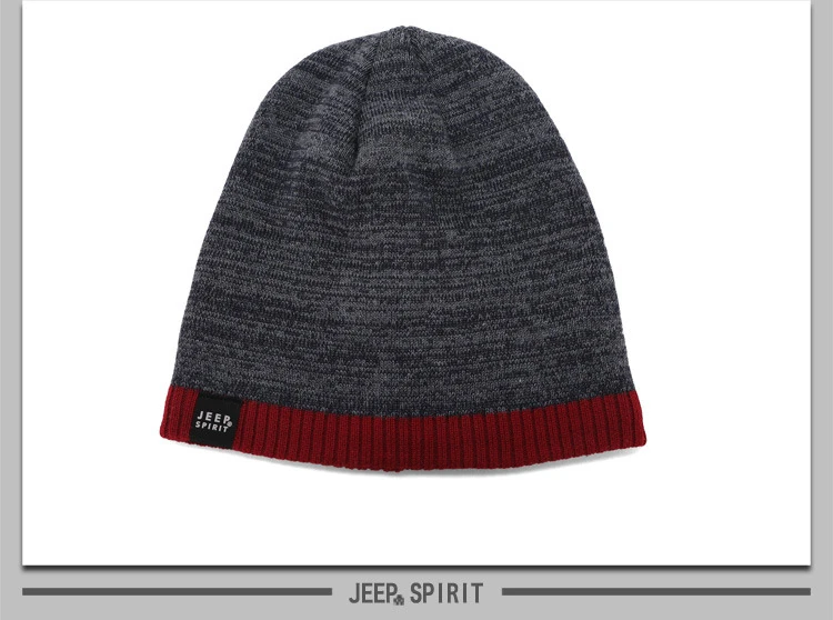 JEEP SPIRIT Beanie шапка мужская шапка женская шапка осенние зимние, вязаные, теплые кепки Унисекс Женская шапка invierno hombre Женская шляпка