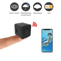 SQ13 WI-FI мини Камера Беспроводная мини-камера Micro Cam видеорегистратор Регистраторы водозащитная видеокамера для занятий спортом на открытом