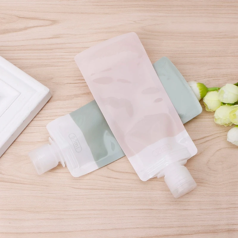 

2Pcs/Set Portable Empty Lotion Shampoo Cosmetic Cream Container Bottle Bag