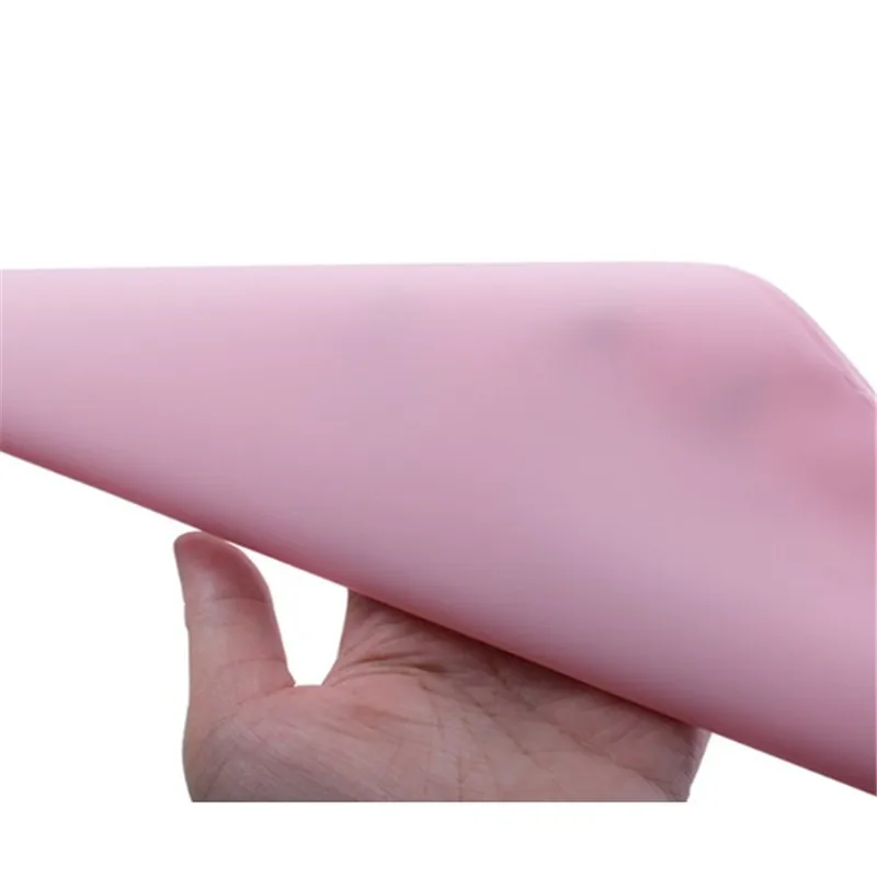 TTLIFE 1 шт. розовый кондитерский мешок силиконовый кондитерский мешок для обледенения Крем кондитерский мешок сопло DIY украшения торта выпечки украшения инструменты - Цвет: Size 10inch