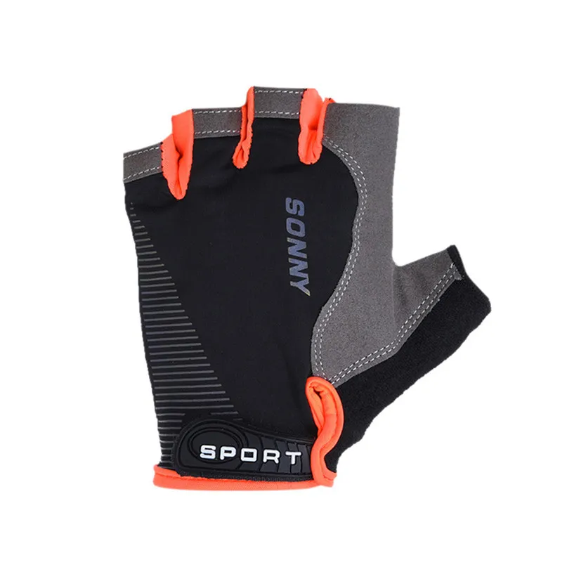 Cycling Bike Half Finger Gloves Skidproof Breathable MTB Mountain Sweat Mesh Bicycle Gloves Men Women Sports Cycling Clothing #2 (20)