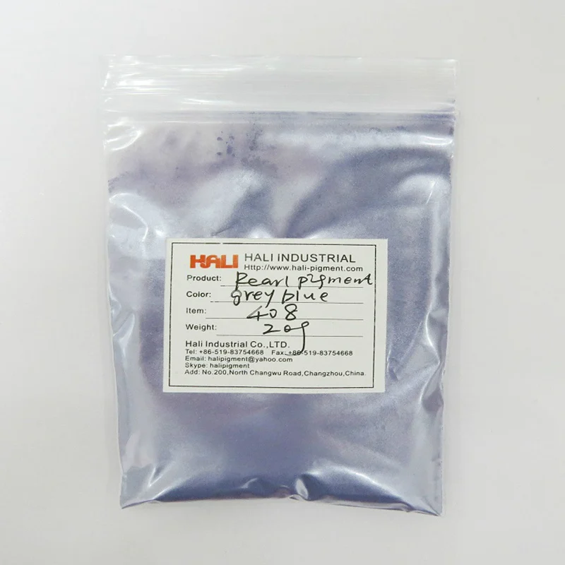 

pearl pigment, pearlescent pigment, mica powder pigment,nail powder,item:408, color:grey blue, 20 gram a lot, free shipping...