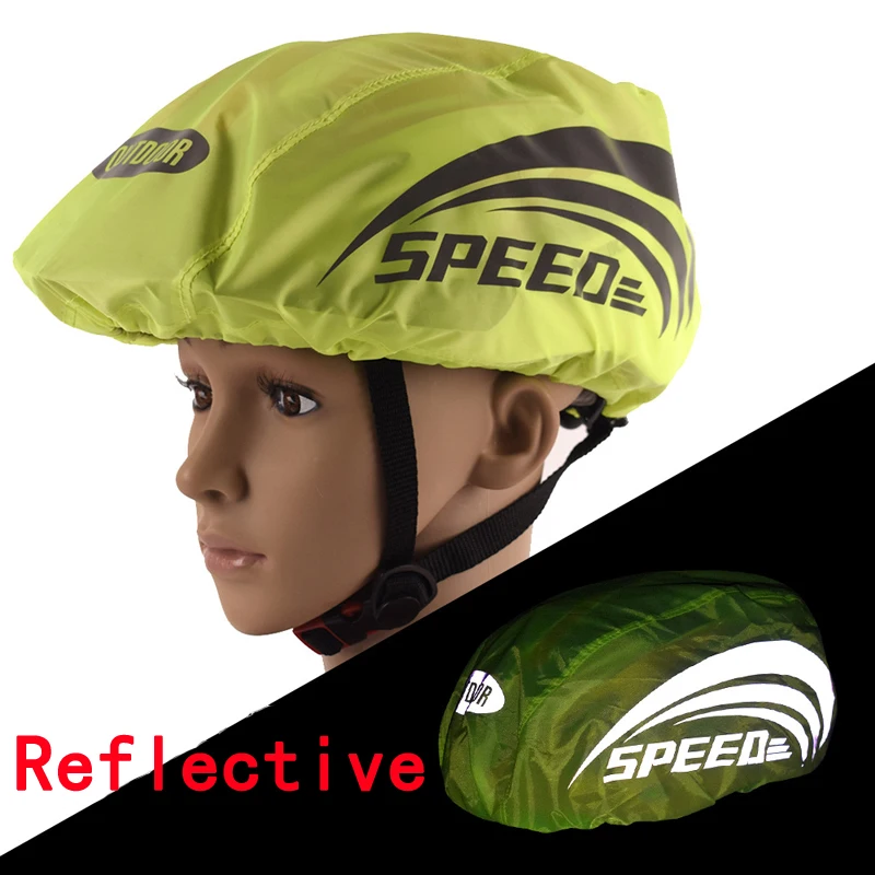 الدراجات خوذة غطاء للمطر دراجة في الهواء الطلق معدات خفيفة Raincover للماء تسلق الجبال تسلق الصخور غطاء تغليف