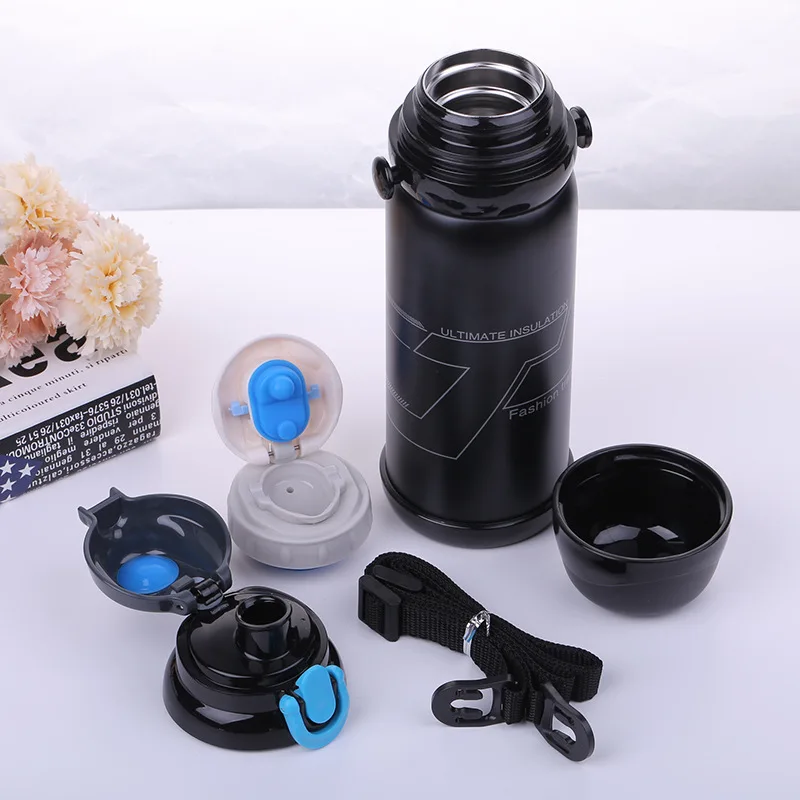 800ml Portable Outdoor Sports Thermos Bottle Bicycle Water Bottle Cycling Climbing Hiking Drink