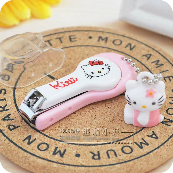 

1 Pcs.Cartoon Kitty Cat Stainless Steel Nail Clipper Cutter Trimmer Manicure Pedicure Care Scissors.Nail Tools.Party Supplies